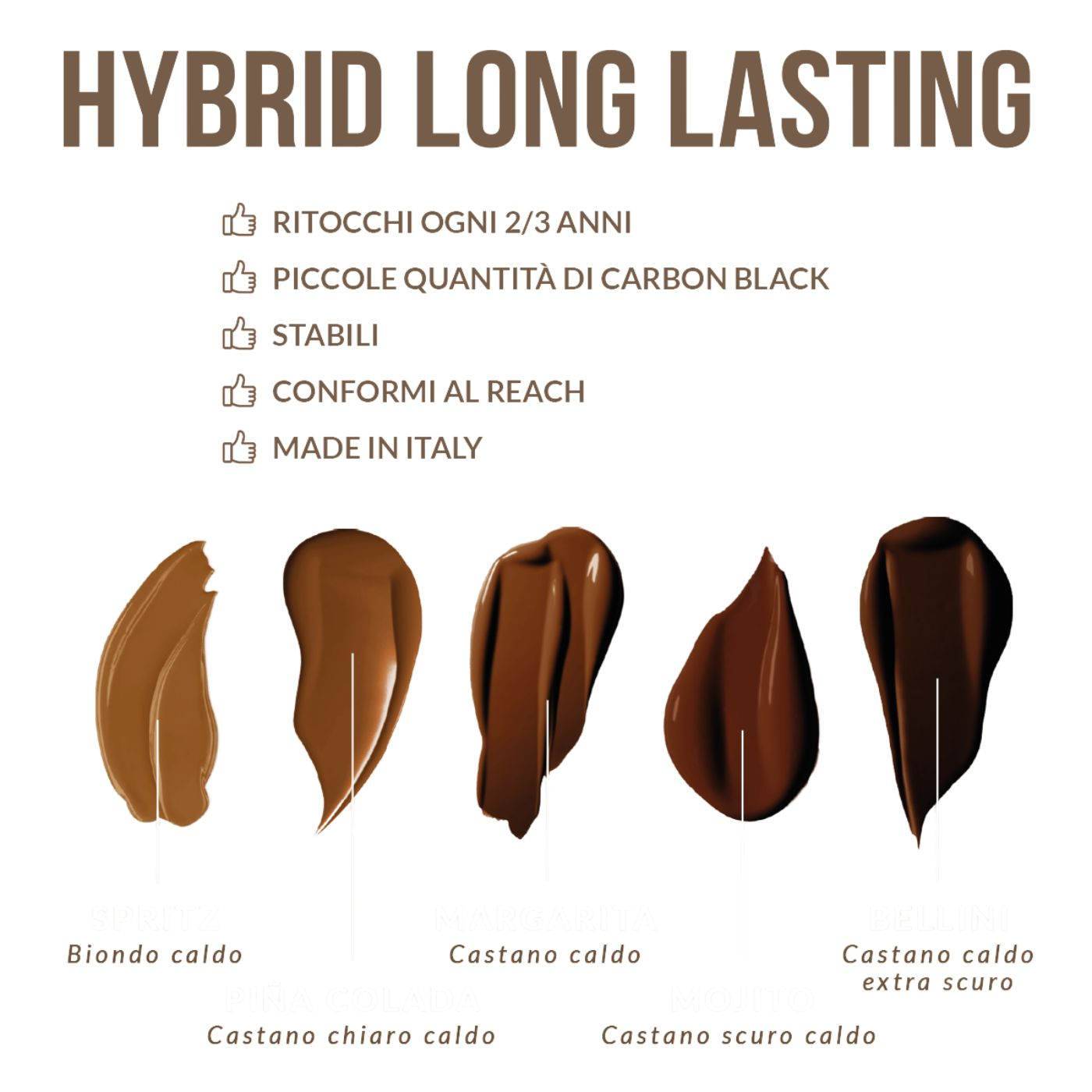 Hybrid Long Lasting Brow Pigment