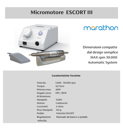 Micromotore Marathon Escort III