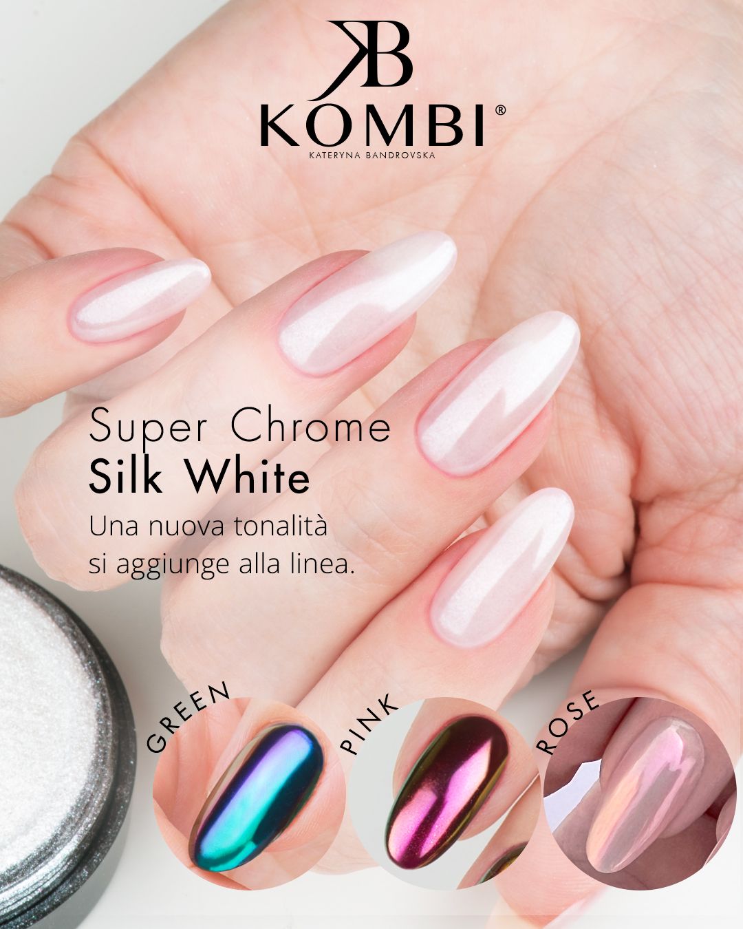 Super Chrome Silk White