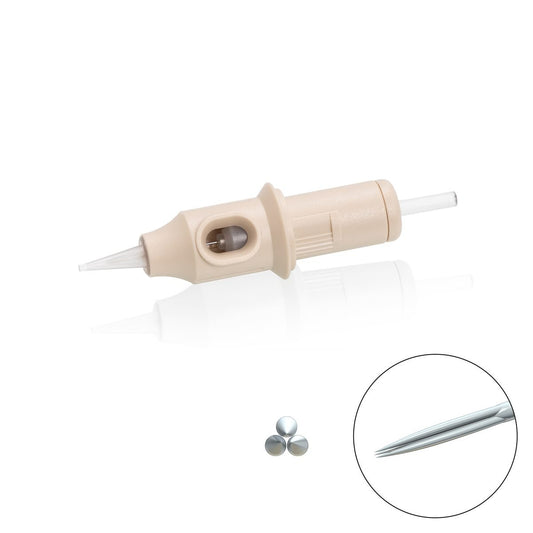 Aghi universali Biotek 3 RL Ø 0,25 Long Taper (20 pz)